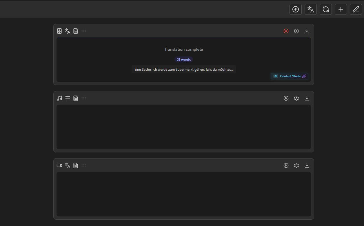 App preview